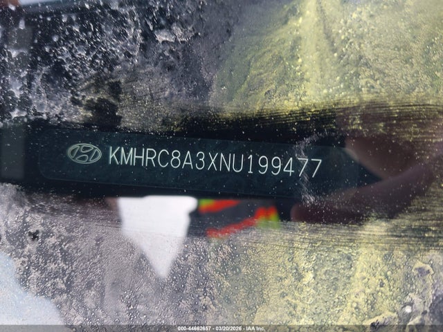 Aukcja sprzedaży 2022 Hyundai Venue Sel, vin: KMHRC8A3XNU199477, numer aukcji: 44662657