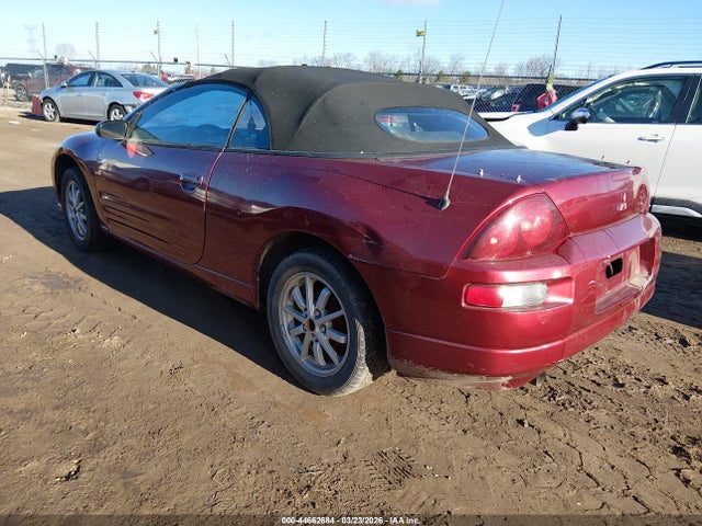 2001 MITSUBISHI ECLIPSE SPYDER 4A3AE35G11E009644 Photo 2
