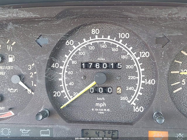 44662726 :رقم المزاد ، WDBEA50D6KA977674 vin ، 1989 Mercedes-benz 300 Ce مزاد بيع