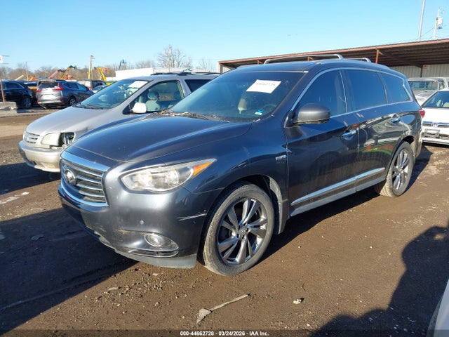 44662728 :رقم المزاد ، 5N1CL0MM0EC512389 vin ، 2014 Infiniti Qx60 Hybrid مزاد بيع