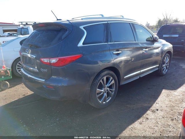 44662728 :رقم المزاد ، 5N1CL0MM0EC512389 vin ، 2014 Infiniti Qx60 Hybrid مزاد بيع