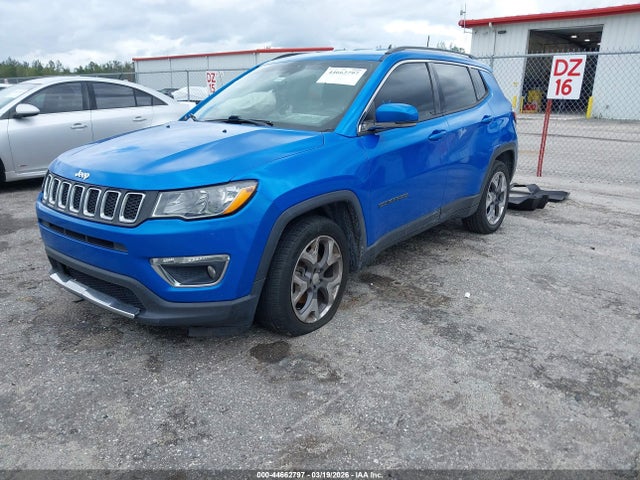 Продажа на аукционе авто 2021 Jeep Compass Limited Fwd, vin: 3C4NJCCB5MT555746, номер лота: 44662797