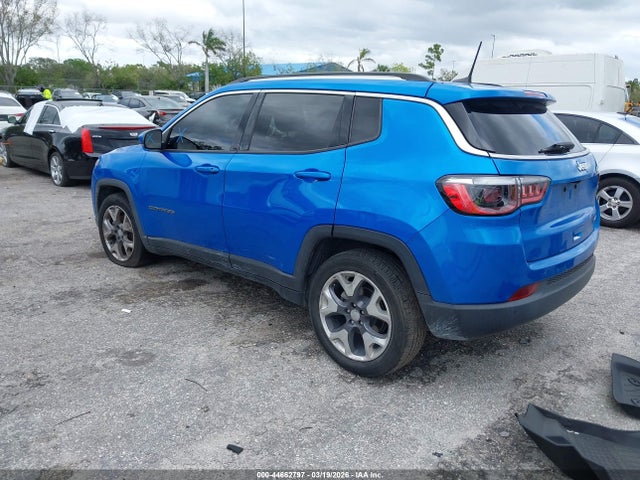 Продажа на аукционе авто 2021 Jeep Compass Limited Fwd, vin: 3C4NJCCB5MT555746, номер лота: 44662797
