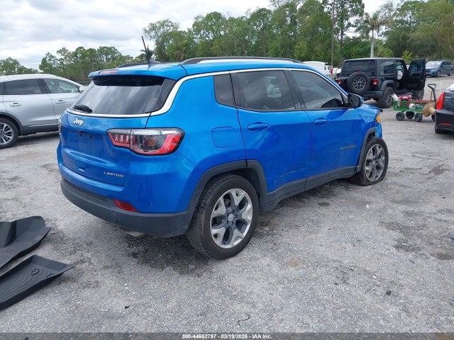Продажа на аукционе авто 2021 Jeep Compass Limited Fwd, vin: 3C4NJCCB5MT555746, номер лота: 44662797