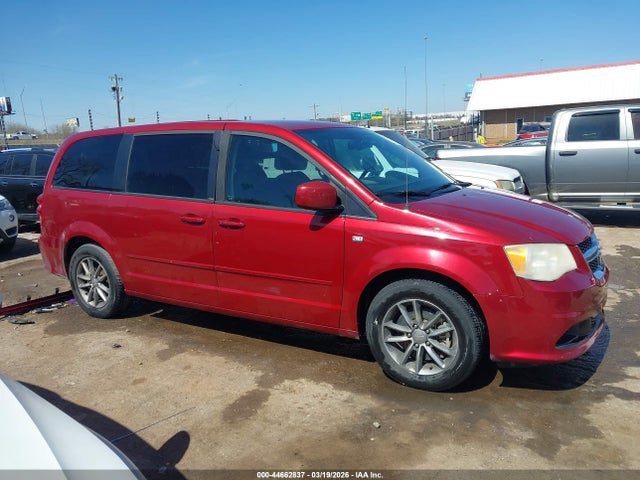 2014 Dodge Grand Caravan Se 30th Anniversary მანქანა იყიდება აუქციონზე, vin: 2C4RDGBGXER250485, აუქციონის ნომერი: 44662837