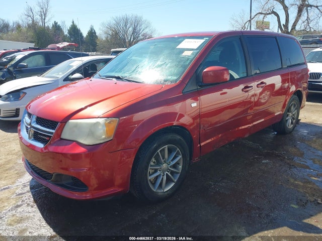 2014 Dodge Grand Caravan Se 30th Anniversary მანქანა იყიდება აუქციონზე, vin: 2C4RDGBGXER250485, აუქციონის ნომერი: 44662837