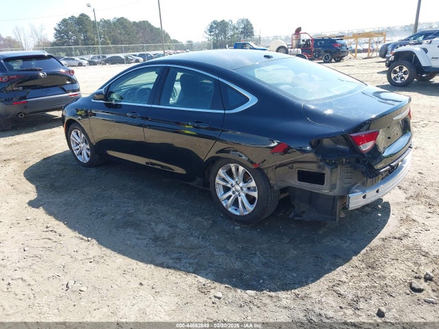 Продажа на аукционе авто 2015 Chrysler 200 Limited, vin: 1C3CCCABXFN595879, номер лота: 44662848