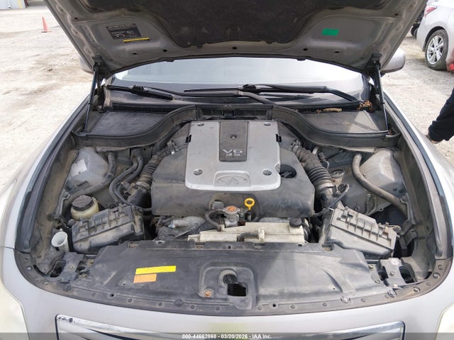 2008 Infiniti G35x მანქანა იყიდება აუქციონზე, vin: JNKBV61F98M270637, აუქციონის ნომერი: 44662868