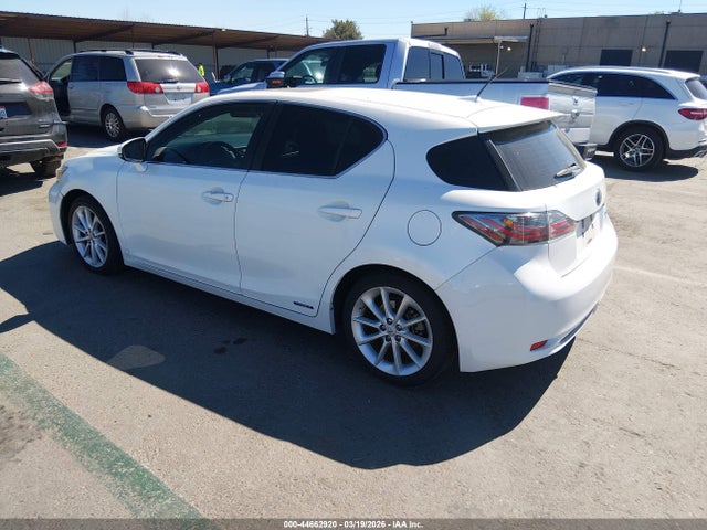 Aukcja sprzedaży 2011 Lexus Ct 200h Premium, vin: JTHKD5BHXB2009243, numer aukcji: 44662920