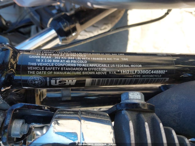 2016 HARLEY-DAVIDSON XL1200 1HD1LF330GC448802 Photo 9
