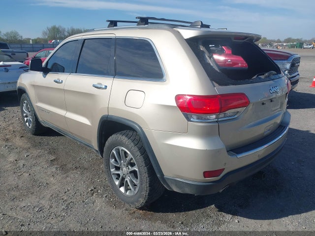 44663034 :رقم المزاد ، 1C4RJEBG5EC509129 vin ، 2014 Jeep Grand Cherokee Limited مزاد بيع
