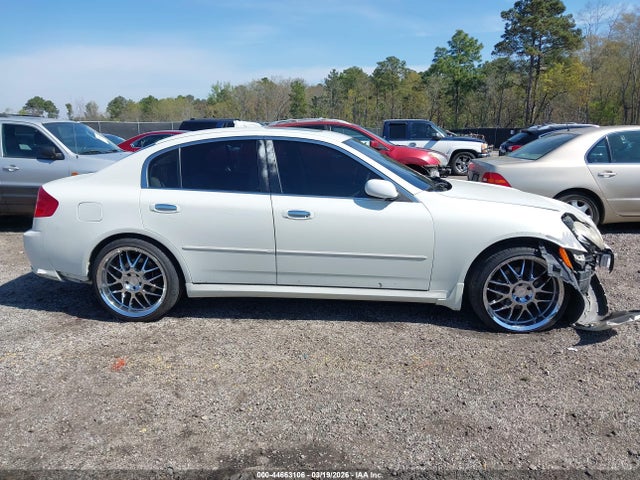 2006 Infiniti G35x მანქანა იყიდება აუქციონზე, vin: JNKCV51F86M614387, აუქციონის ნომერი: 44663106