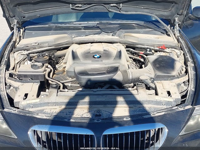 2007 Bmw 650i მანქანა იყიდება აუქციონზე, vin: WBAEH13577CR51488, აუქციონის ნომერი: 44663135