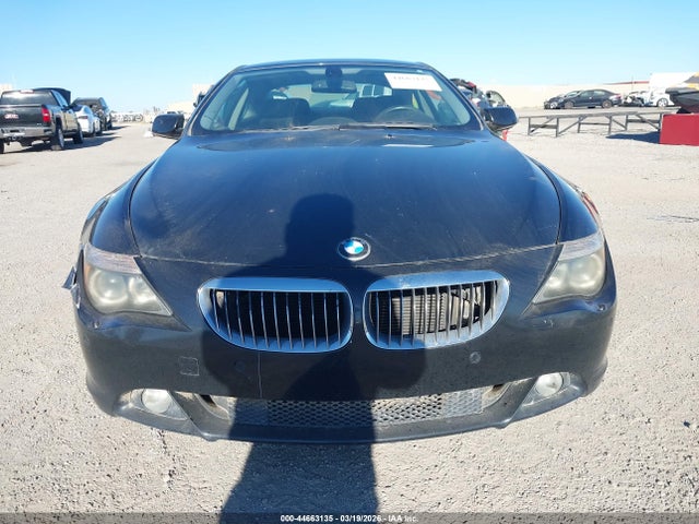 2007 Bmw 650i მანქანა იყიდება აუქციონზე, vin: WBAEH13577CR51488, აუქციონის ნომერი: 44663135