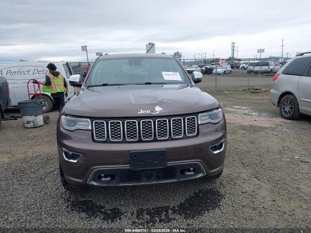 44663151 :رقم المزاد ، 1C4RJFCG3HC790324 vin ، 2017 Jeep Grand Cherokee Overland 4x4 مزاد بيع