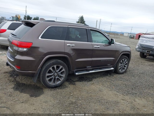 44663151 :رقم المزاد ، 1C4RJFCG3HC790324 vin ، 2017 Jeep Grand Cherokee Overland 4x4 مزاد بيع