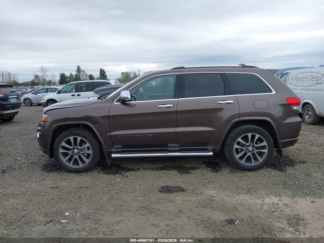 44663151 :رقم المزاد ، 1C4RJFCG3HC790324 vin ، 2017 Jeep Grand Cherokee Overland 4x4 مزاد بيع