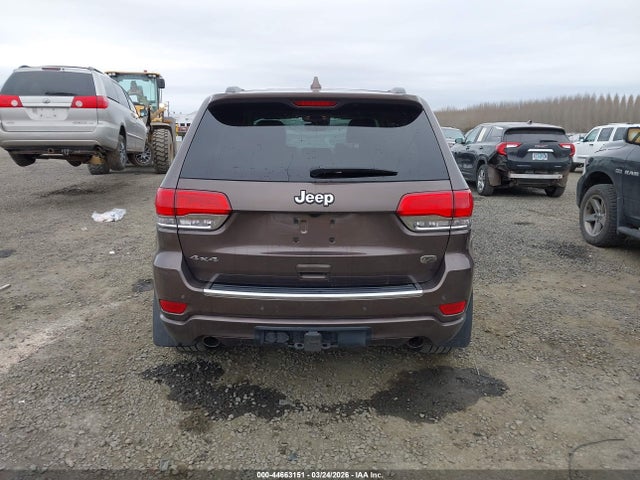 44663151 :رقم المزاد ، 1C4RJFCG3HC790324 vin ، 2017 Jeep Grand Cherokee Overland 4x4 مزاد بيع