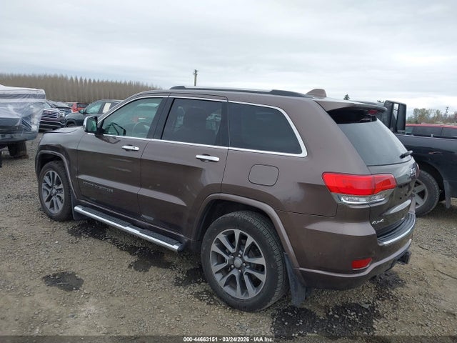 44663151 :رقم المزاد ، 1C4RJFCG3HC790324 vin ، 2017 Jeep Grand Cherokee Overland 4x4 مزاد بيع