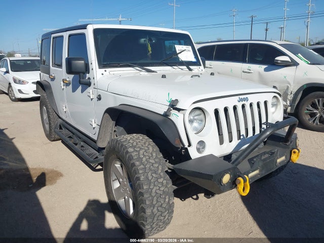 Aukcja sprzedaży 2018 Jeep Wrangler Jk Unlimited Sport S 4x4, vin: 1C4BJWDG1JL886944, numer aukcji: 44663190