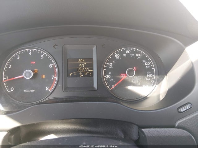 Продаж на аукціоні авто 2013 Volkswagen Jetta 2.0l S, vin: 3VW1K7AJ6DM222248, номер лоту: 44663233