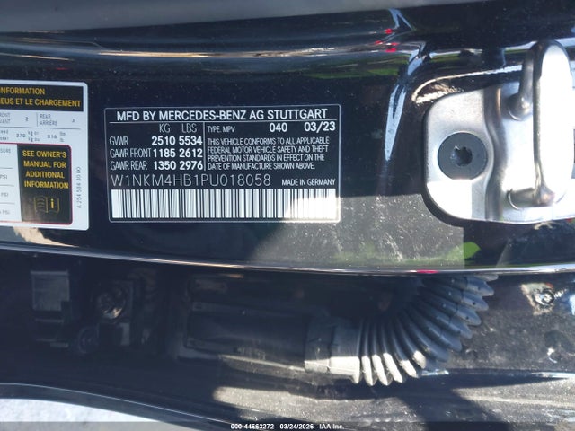Продаж на аукціоні авто 2023 Mercedes-benz Glc 300 4matic Suv, vin: W1NKM4HB1PU018058, номер лоту: 44663272