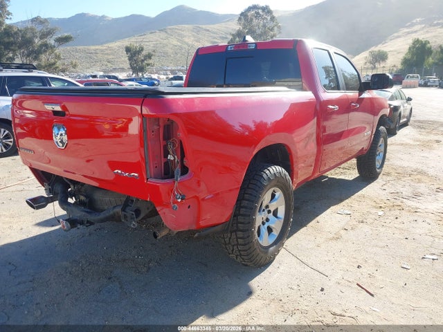 44663345 :رقم المزاد ، 1C6SRFBT9KN833110 vin ، 2019 Ram 1500 Big Horn/lone Star  4x4 6'4 Box مزاد بيع