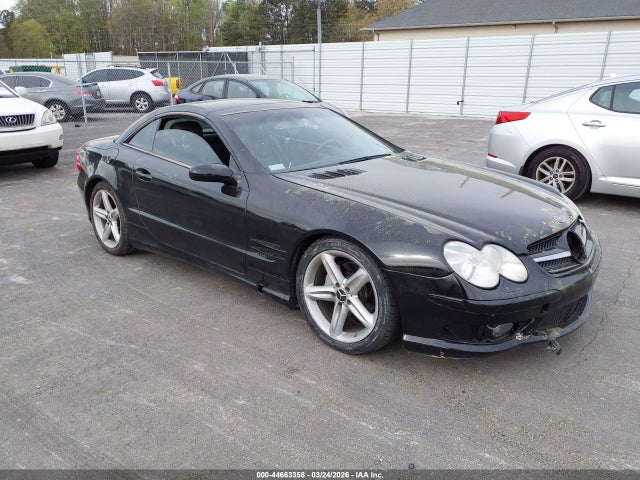 2005 MERCEDES-BENZ SL 500 WDBSK75F95F086601
