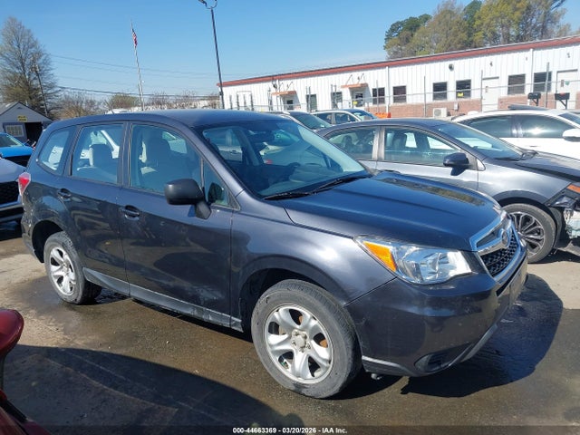 2014 Subaru Forester 2.5i მანქანა იყიდება აუქციონზე, vin: JF2SJAAC1EH441585, აუქციონის ნომერი: 44663369