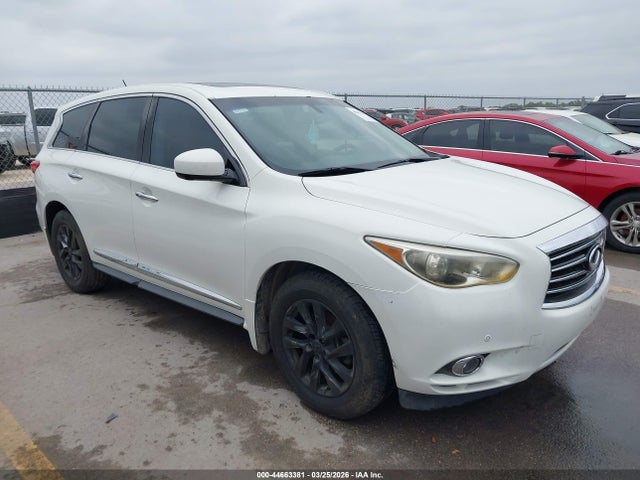 2013 Infiniti Jx35 მანქანა იყიდება აუქციონზე, vin: 5N1AL0MM9DC326243, აუქციონის ნომერი: 44663381