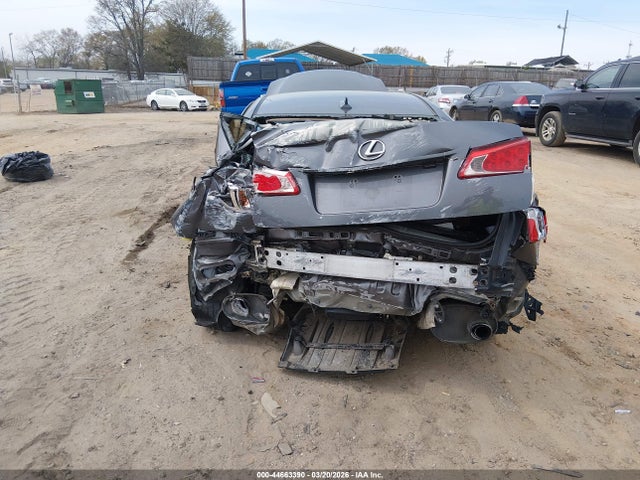 44663390 :رقم المزاد ، JTHBF5C22C5180105 vin ، 2012 Lexus Is 250 مزاد بيع