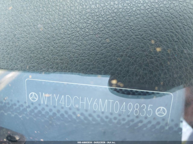 Продаж на аукціоні авто 2021 Mercedes-benz Sprinter 2500 High Roof I4 Diesel, vin: W1Y4DCHY6MT049835, номер лоту: 44663534
