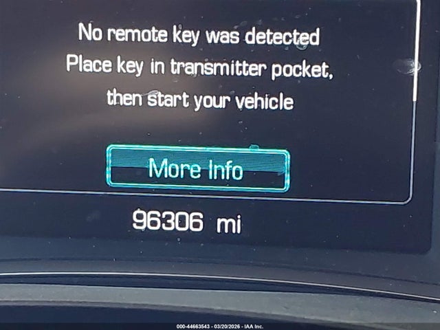 44663543 :رقم المزاد ، 1GNERGKW7KJ206748 vin ، 2019 Chevrolet Traverse 1lt مزاد بيع