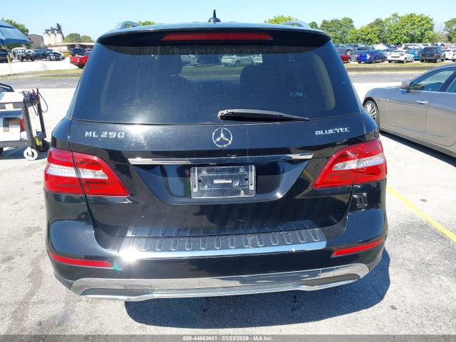 44663601 :رقم المزاد ، 4JGDA0EB6FA472548 vin ، 2015 Mercedes-benz Ml 250 Bluetec 4matic مزاد بيع