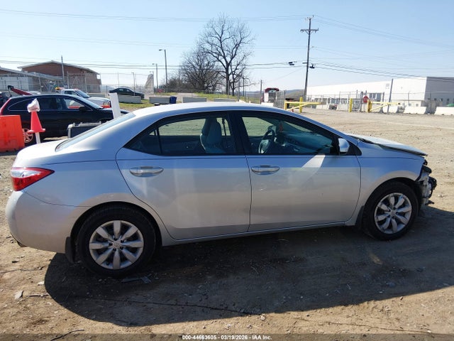 2T1BURHE5GC501242 Toyota COROLLA LE