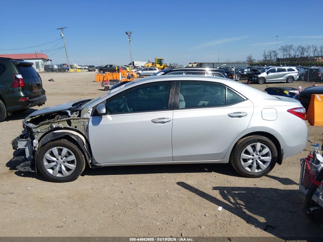 2T1BURHE5GC501242 Toyota COROLLA LE