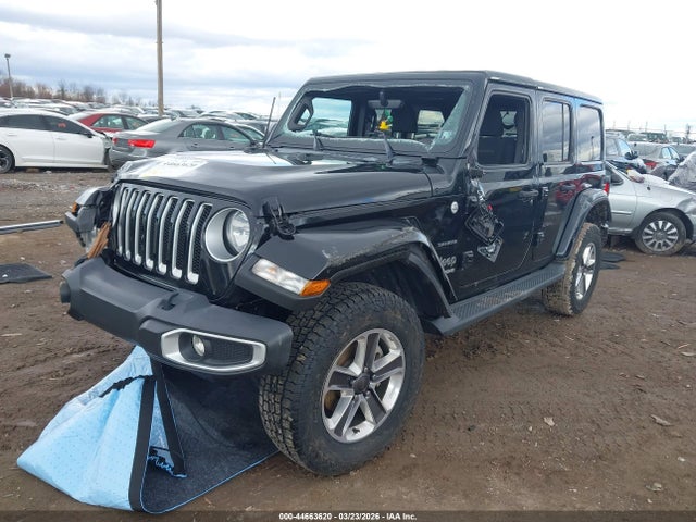 Продаж на аукціоні авто 2021 Jeep Wrangler Unlimited Sahara 4x4, vin: 1C4HJXEM0MW577506, номер лоту: 44663620