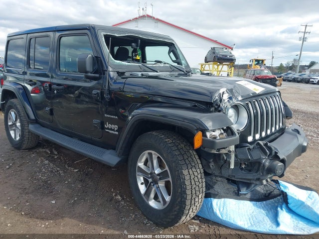 Продаж на аукціоні авто 2021 Jeep Wrangler Unlimited Sahara 4x4, vin: 1C4HJXEM0MW577506, номер лоту: 44663620