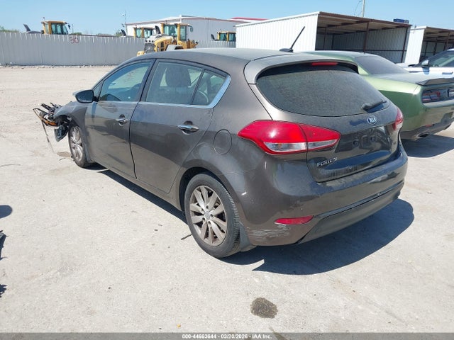 2015 Kia Forte Ex მანქანა იყიდება აუქციონზე, vin: KNAFX5A89F5364773, აუქციონის ნომერი: 44663644
