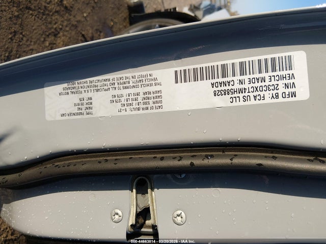 44663814 :رقم المزاد ، 2C3CDXCT4MH588328 vin ، 2021 Dodge Charger R/t Rwd مزاد بيع