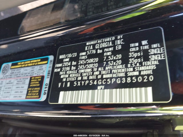 KIA Telluride Sx 2023 5XYP54GC5PG385020 Image 9