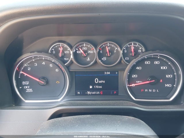 Aukcja sprzedaży 2021 Chevrolet Silverado C1500 Lt, vin: 1GCPWCED3MZ168596, numer aukcji: 44663855