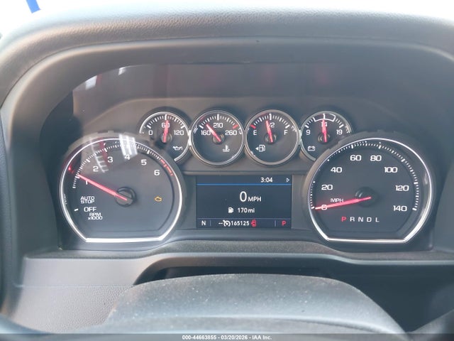 Aukcja sprzedaży 2021 Chevrolet Silverado C1500 Lt, vin: 1GCPWCED3MZ168596, numer aukcji: 44663855
