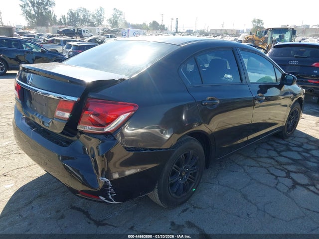 Honda Civic Lx 2014 2HGFB2F59EH520785 Image 4