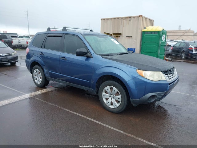 2013 Subaru Forester 2.5x მანქანა იყიდება აუქციონზე, vin: JF2SHBAC2DH445290, აუქციონის ნომერი: 44663900