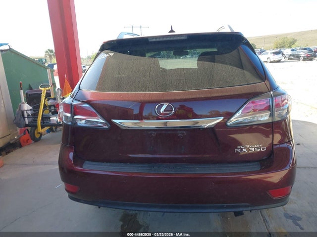 2013 Lexus Rx 350 მანქანა იყიდება აუქციონზე, vin: 2T2ZK1BA0DC108896, აუქციონის ნომერი: 44663935