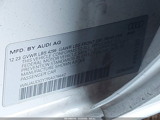 2024 AUDI A3 WAUAUDGY7RA079442 Photo 8