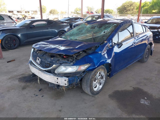 Honda Civic Lx 2014 19XFB2F51EE267424 Image 2