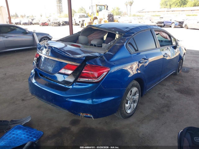 Honda Civic Lx 2014 19XFB2F51EE267424 Image 4
