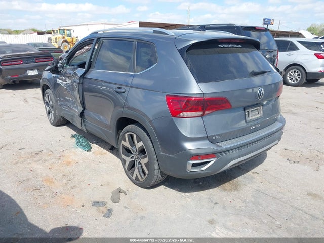 Aukcja sprzedaży 2022 Volkswagen Taos 1.5t Sel, vin: 3VV2X7B29NM079444, numer aukcji: 44664112